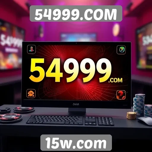 Desempenho do site 54999.COM em comparação com concorrentes